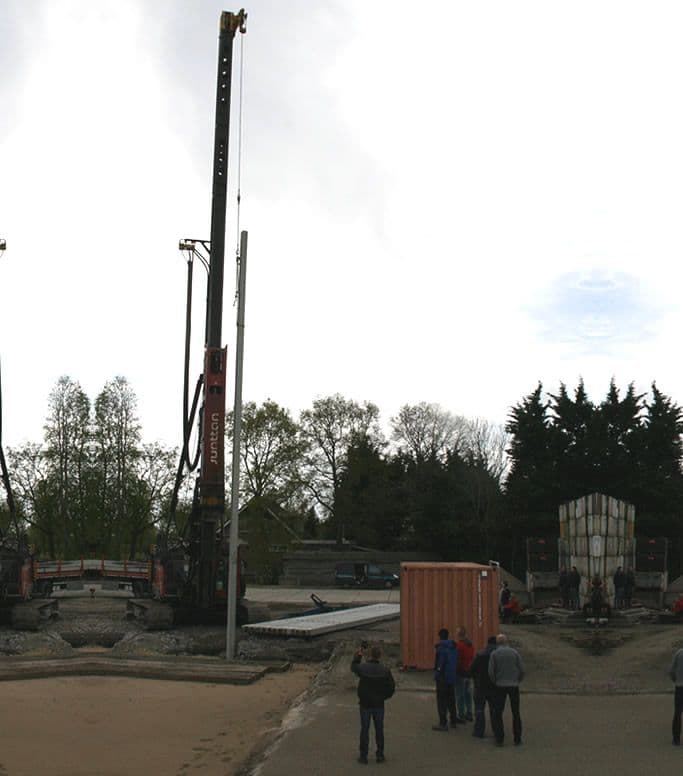 1ste paal werknemersverblijf