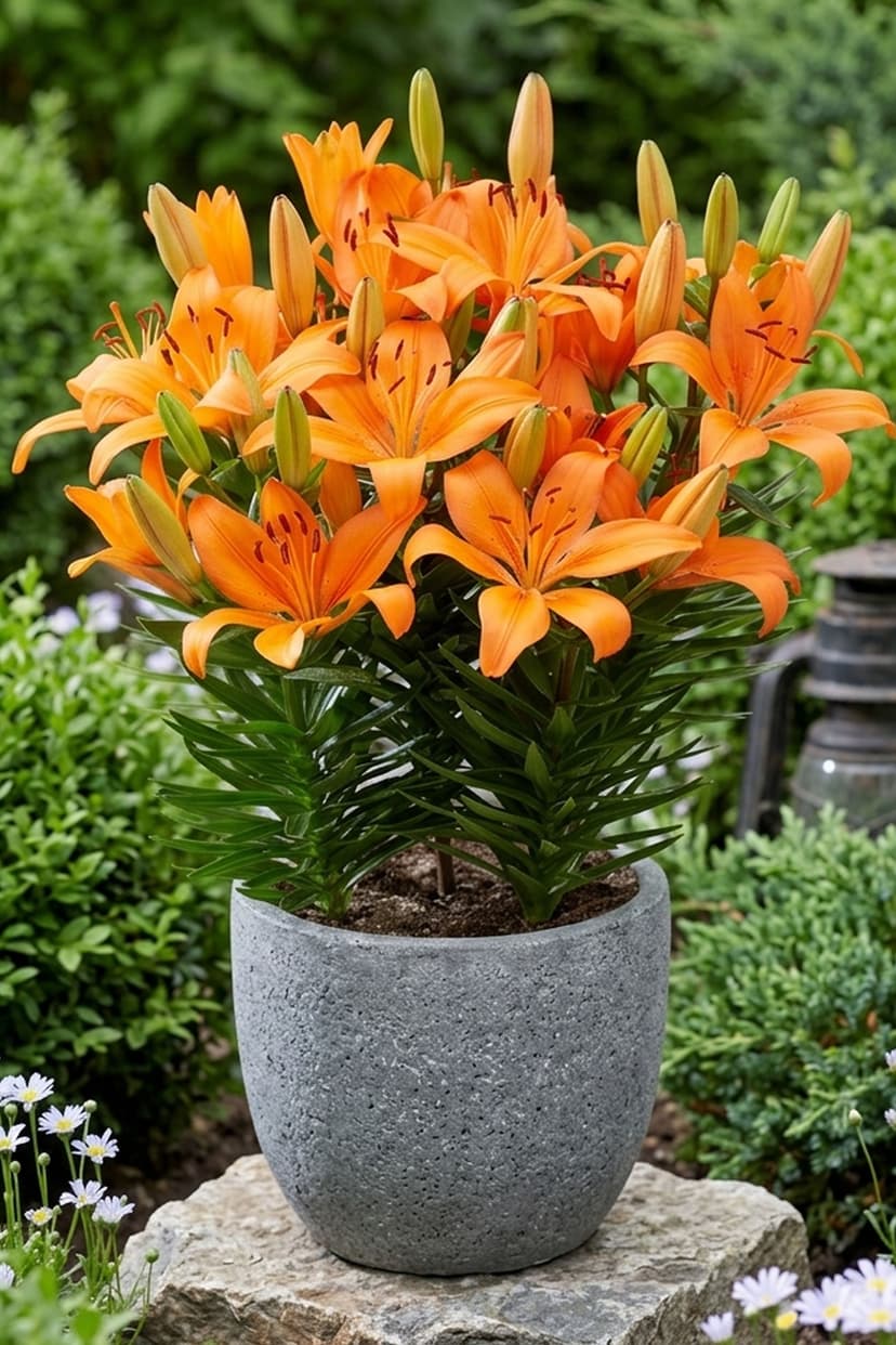 Lilium Orange Matrix